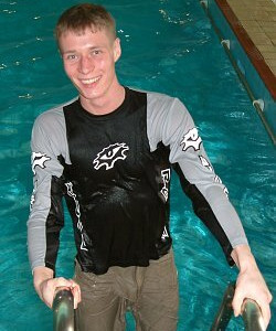 sports swim shirt